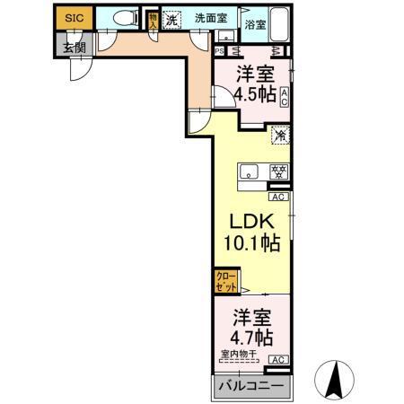  間取り図写真