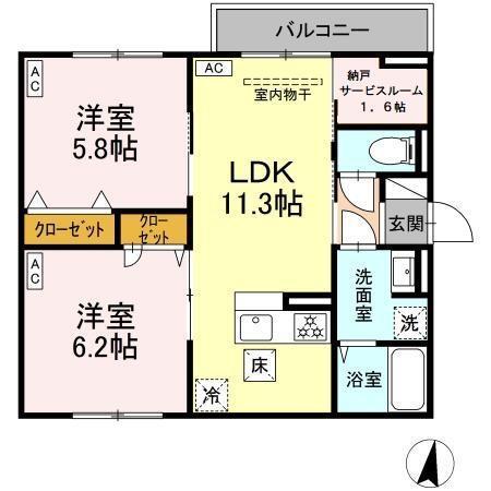  間取り図写真