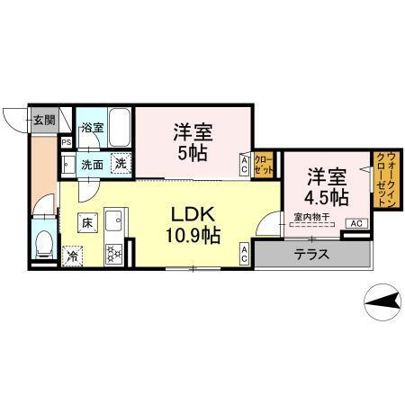  間取り図写真