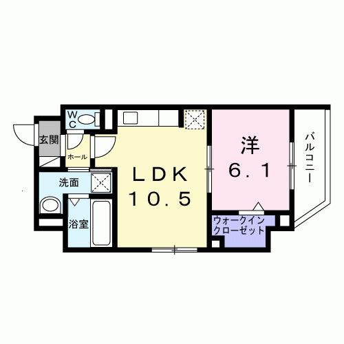 スカイノッツ北赤羽（305） 間取り図画像