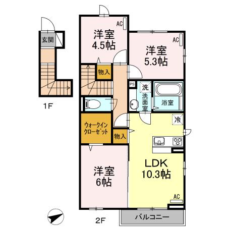  間取り図写真