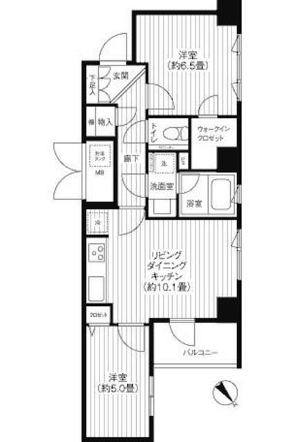 コスモリード新宿余丁町（209） 間取り図画像