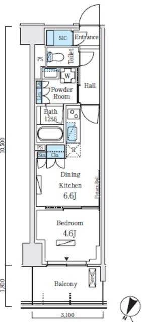 ロイヤルパークス赤羽ノース（533） 間取り図画像