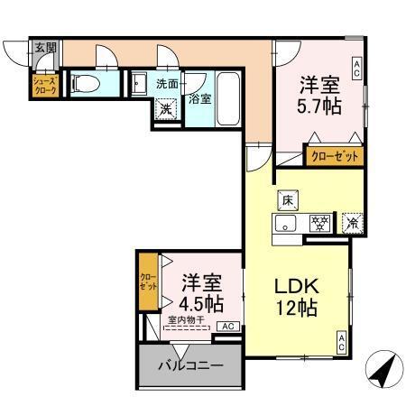  間取り図写真