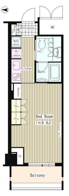 トレステージ四谷（612） 間取り図画像