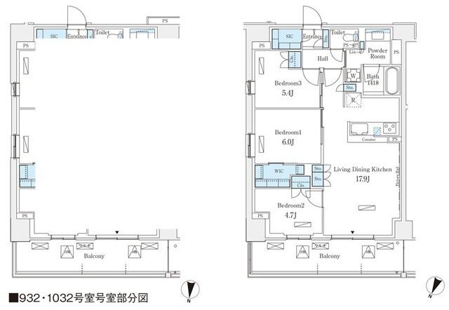 ロイヤルパークス赤羽ノース（1025） 間取り図画像