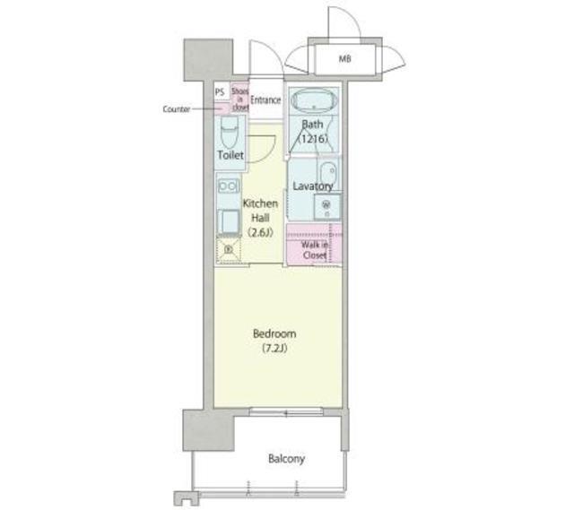 アデグランツ大須（1005） 間取り図画像