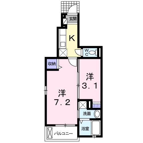 グラース（103） 間取り図画像