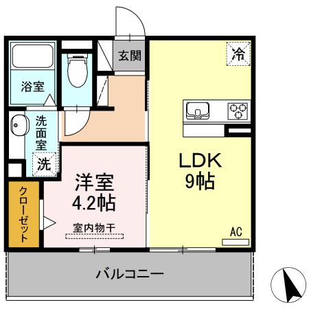 Ｌｏｃｏ☆ＭｏｃｏⅢ（202） 間取り図画像
