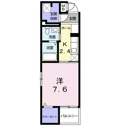 エトワール清水（203） 間取り図画像