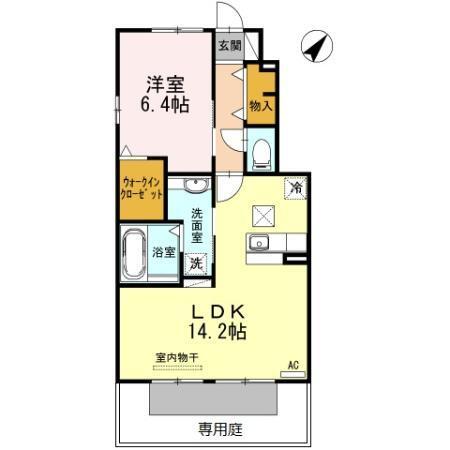 クラウド善南公園（103） 間取り図画像