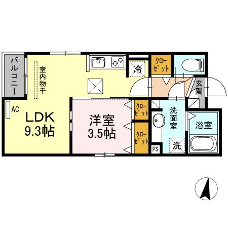 ｃａｓｓｅｒ（ｷｬｯｾ）（103） 間取り図画像