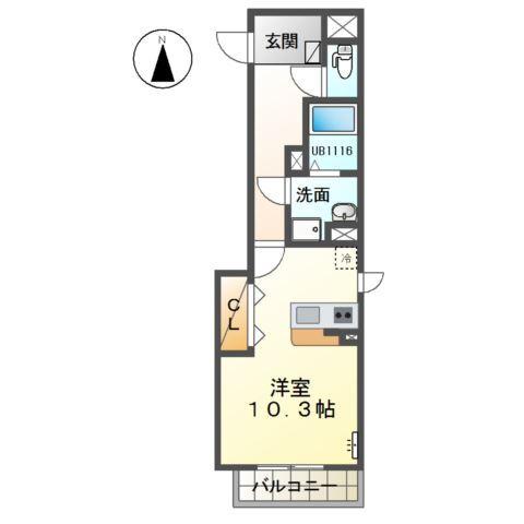 サザンホープ 間取り図画像