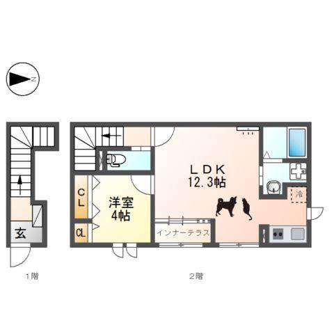 ピュアパーク２２ 間取り図画像