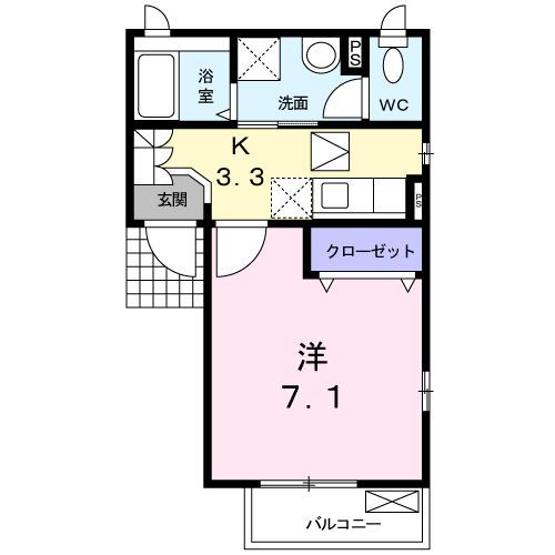 アルドール（102） 間取り図画像
