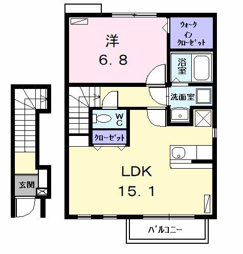 エテルノライツ（205） 間取り図画像