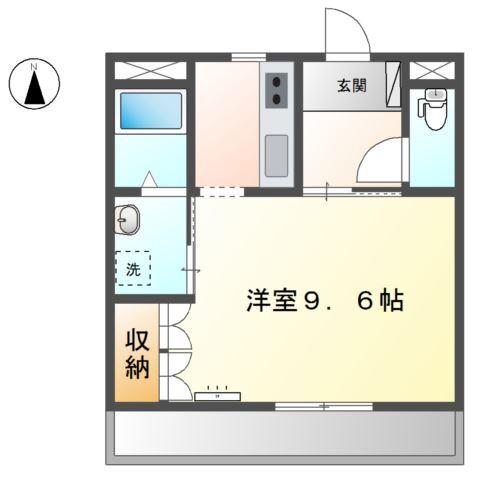 アメニティ・ハイツ 間取り図画像