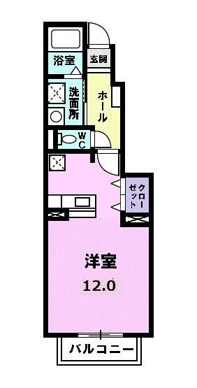 ピュア・トーン（102） 間取り図画像