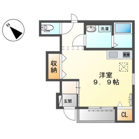 ボンヌール柳瀬 間取り図画像