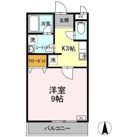レクセルヒカリ（201） 間取り図画像