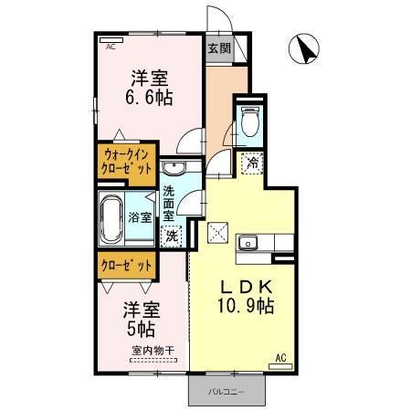 ウィット竜泉寺　Ｂ棟（102） 間取り図画像
