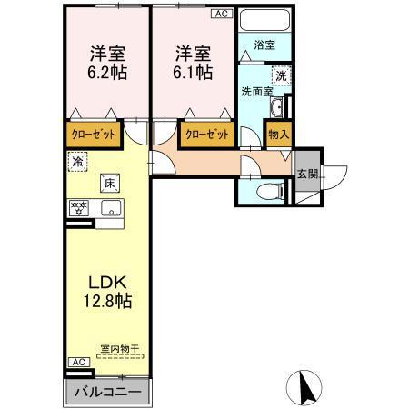 ラ・ペルシュ（103） 間取り図画像