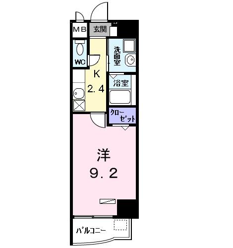 プラシード　Ｙ’ｓ（702） 間取り図画像