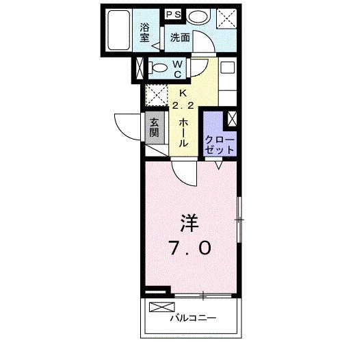 ノアズアークⅡ（202） 間取り図画像