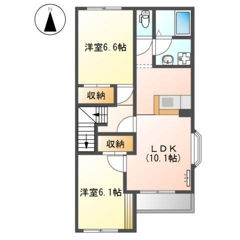 ブランシェ・憩 間取り図画像