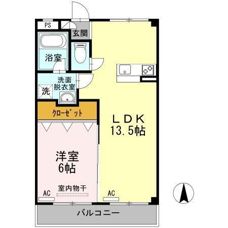 メゾンＴＡ（4B） 間取り図画像