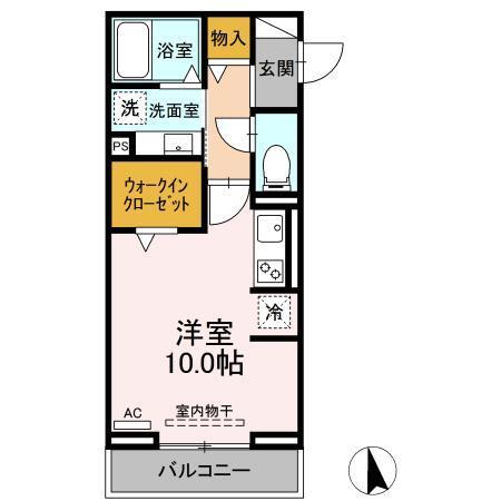 ラフィネ港明（305） 間取り図画像