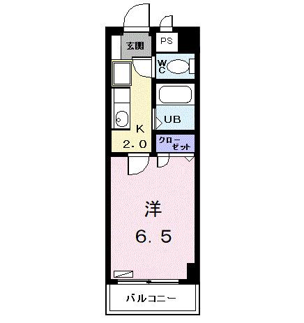 プラティークあらこ（303） 間取り図画像