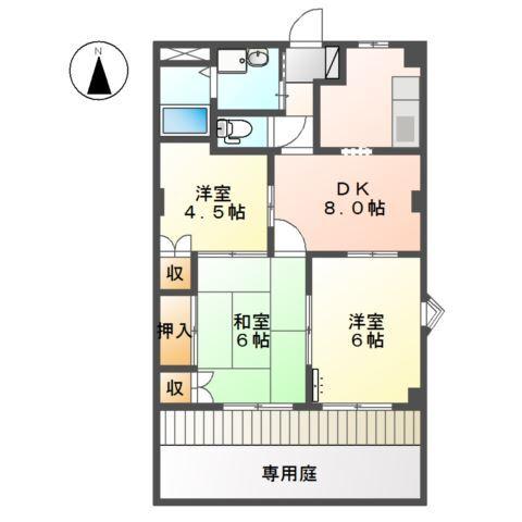 フォレスト高間 間取り図画像
