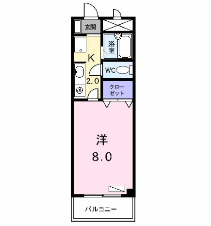 メゾン・ラスター（308） 間取り図画像