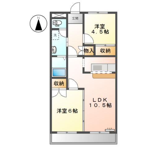 エスポアロイヤル 間取り図画像