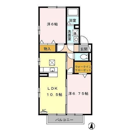 プルミエ慶（102） 間取り図画像