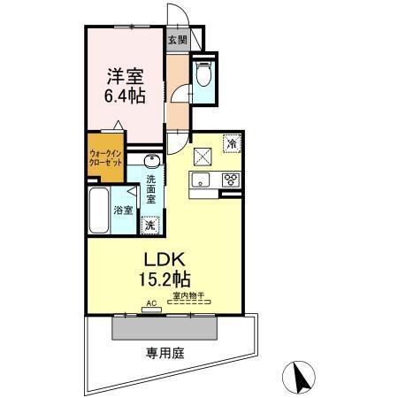 ソレイユ七番館（101） 間取り図画像