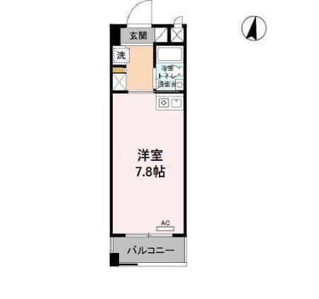 Ｋｏｍｏｄｏｋａｓａ Ｍｉｗａ（503） 間取り図画像