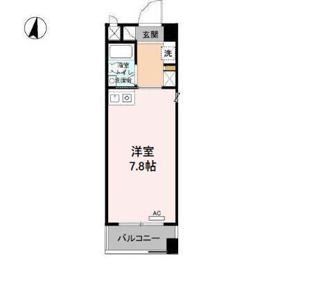 Ｋｏｍｏｄｏｋａｓａ Ｍｉｗａ（605） 間取り図画像