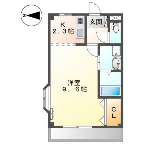 サンライズ山木 間取り図画像