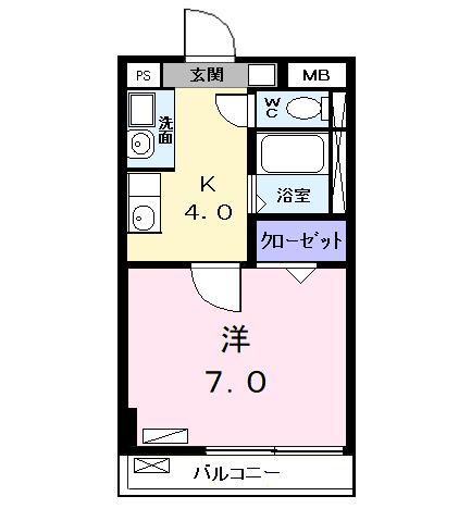 エスポワールＫ（205） 間取り図画像