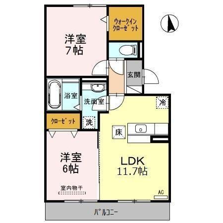 グランドール正徳（102） 間取り図画像