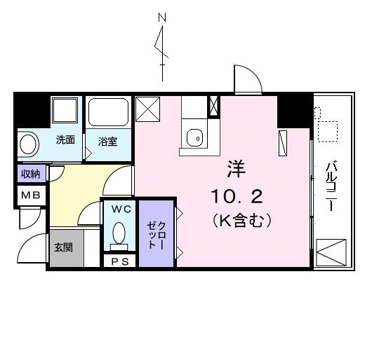 ベル　アンジュ（203） 間取り図画像