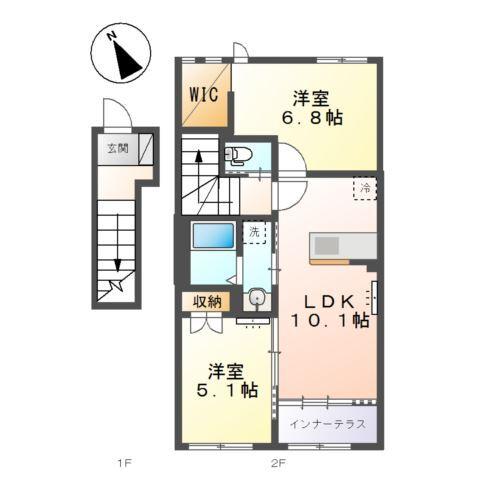 エトワール 間取り図画像