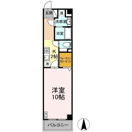 グランソワール瑞穂（405） 間取り図画像