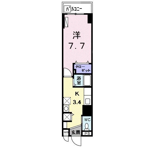 グランツ丸の内（302） 間取り図画像