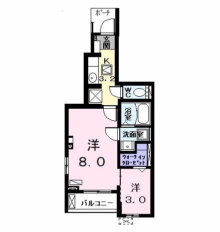 アルドーレ（Ａｒｄｏｒｅ）（105） 間取り図画像