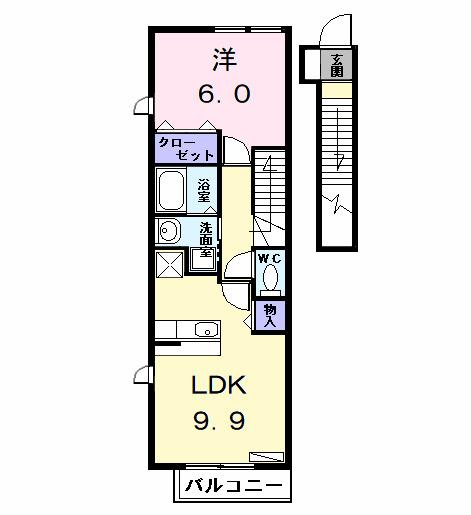 カーサ・セレノ（205） 間取り図画像