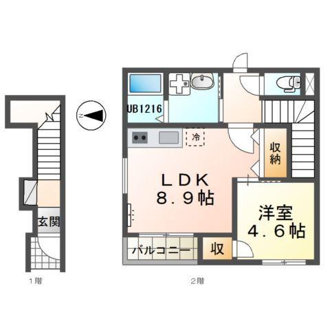 ロマネス豊 間取り図画像