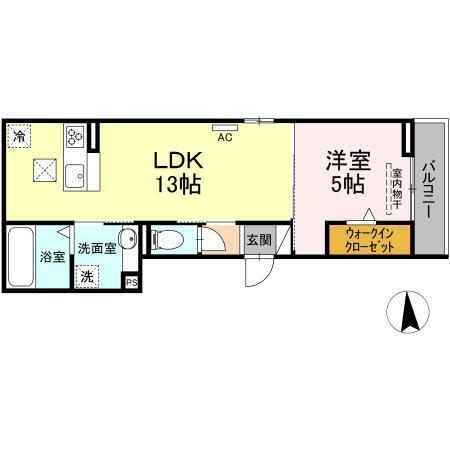 ラウレア（103） 間取り図画像